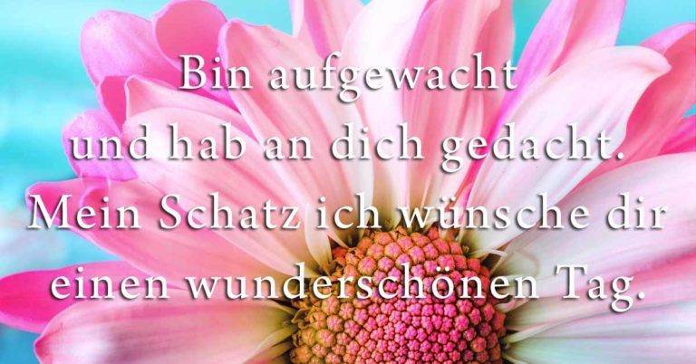 Guten mein Schatz Bilder, Grüße & Sprüche für deinen Liebling