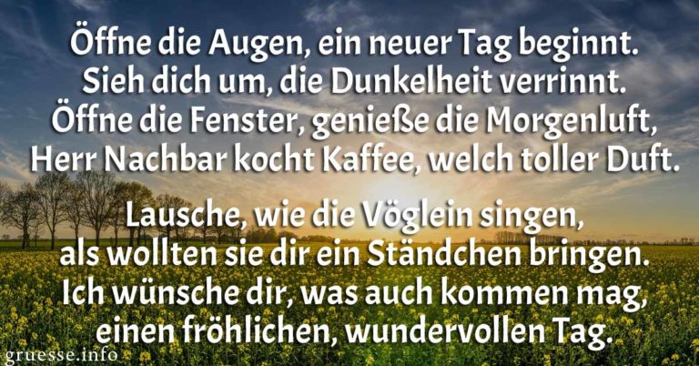 Guten Grüße, Sprüche & Bilder
