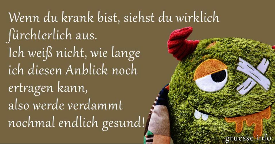 Gute Besserung Sprüche & Genesungswünsche für Freunde & Kollegen